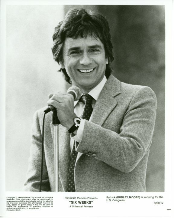 Dudley Moore Six Weeks Original Press 8X10 Photo Poster painting