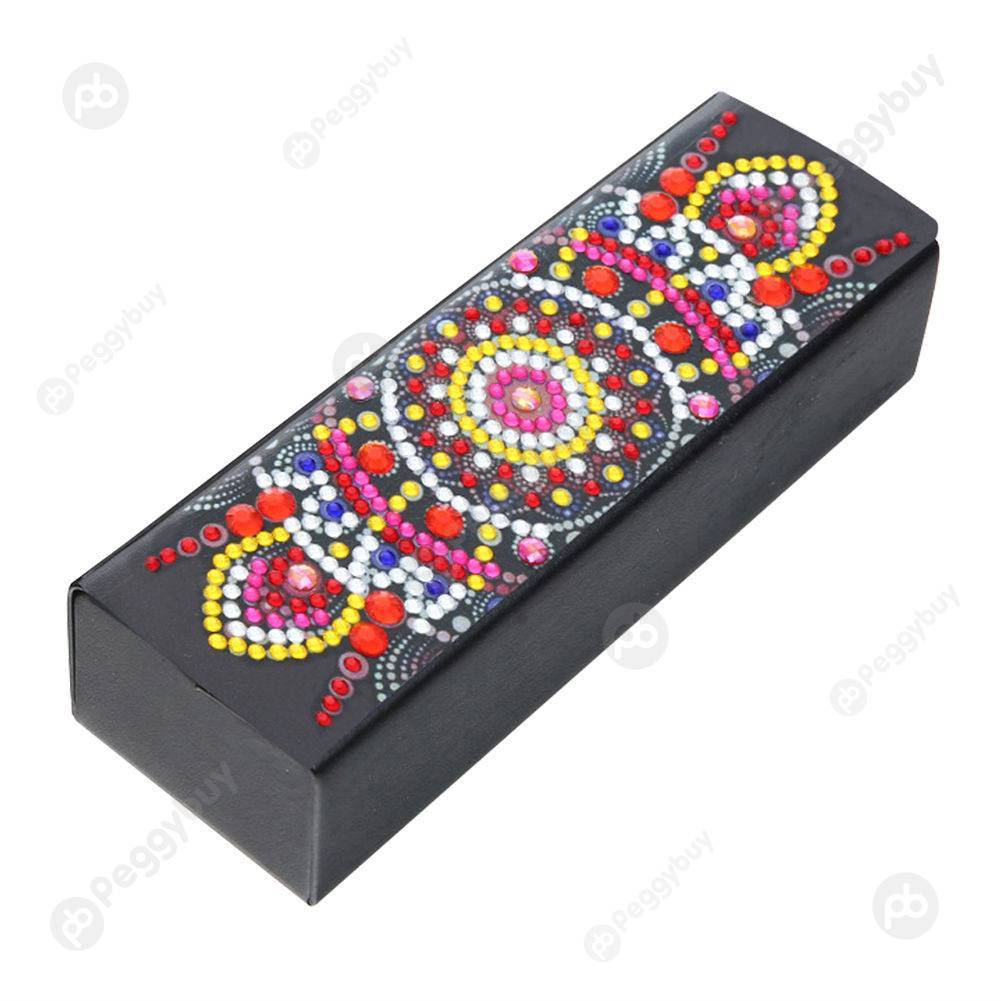 

Spceial Pattern-DIY Creative Diamond Glasses Storage Box, 501 Original