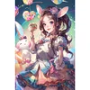 (40*60cm)Lollipop Bunny Girl - Round Partial AB Drill Diamond Painting