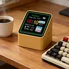 Smart WiFi Weather Forecast Station Clock with Temperature Humidity Display Date Weather Digital Clock Station for Kitchen Bathroom Office Bedroom Home