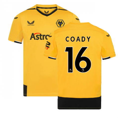 Wolves FC Conor Coady 16 Home Trikot 2022-2023