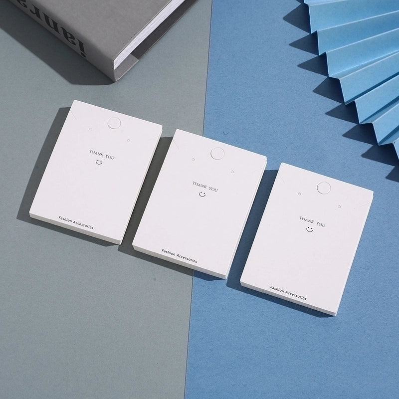 200 Pieces Minimalist Letter Transparent Paper Jewelry Packaging Bags