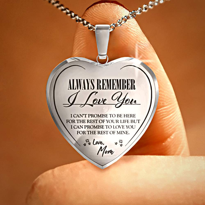 Daughter | Always Remember | Heart Necklace