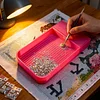Painting Accessories -Diamond Painting Tray Organizer Plastic Bead Sorting Tray for Adults Accessories and Tools for DIY Crafts Gifts