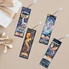 4Pcs DIY Book Dinosaur Special Shape Diamond Painting Bookmark