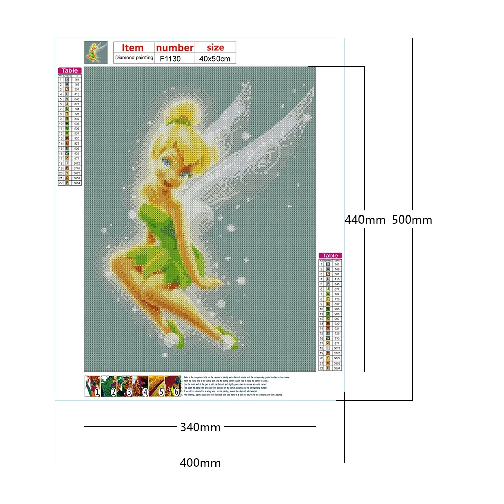 Full Square Diamond Painting 40*50cm - Pixie