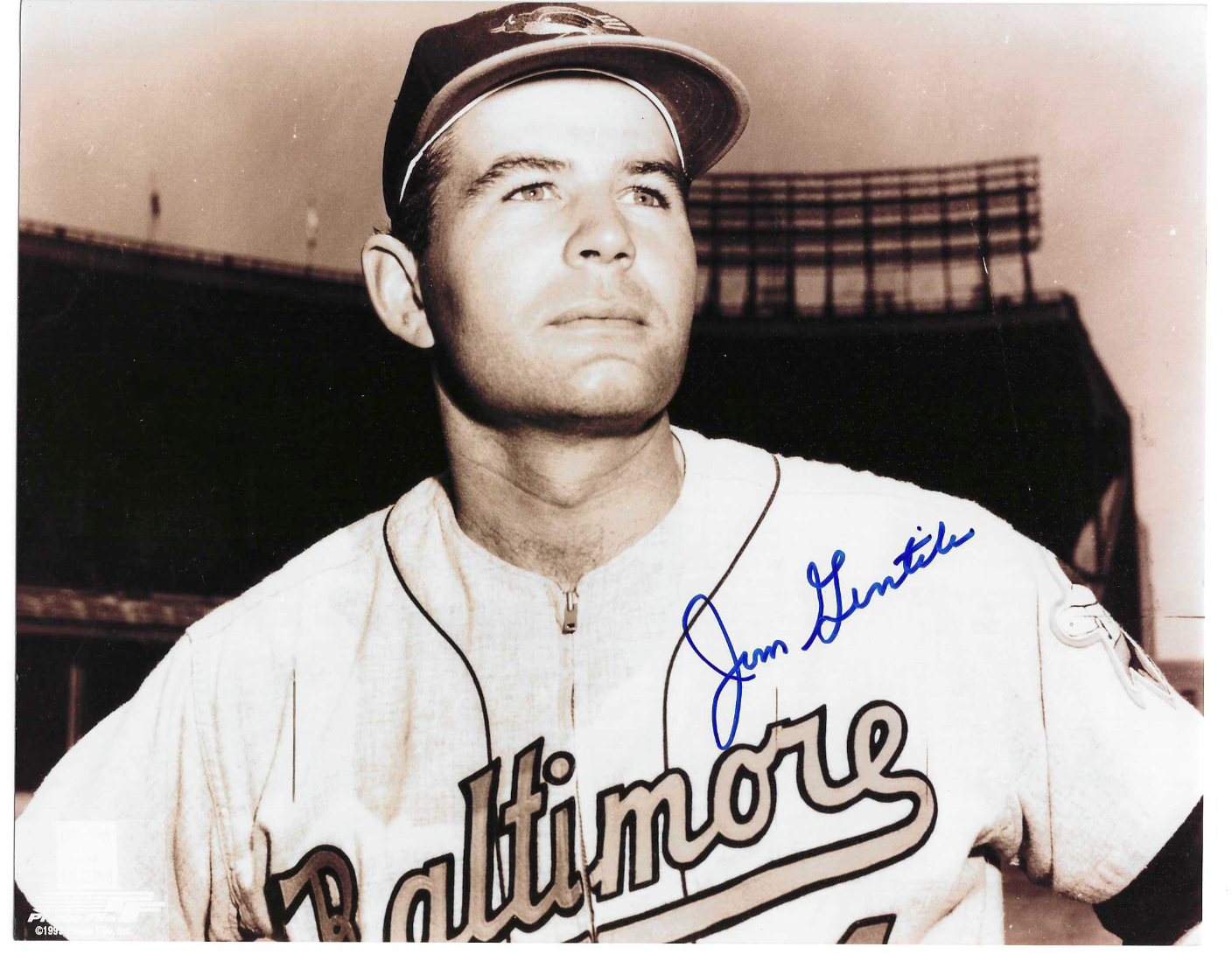 6x All Star Orioles HOF ~Diamond Jim Gentile~ Signed 8x10 Baseball Photo Poster painting JSAALOA