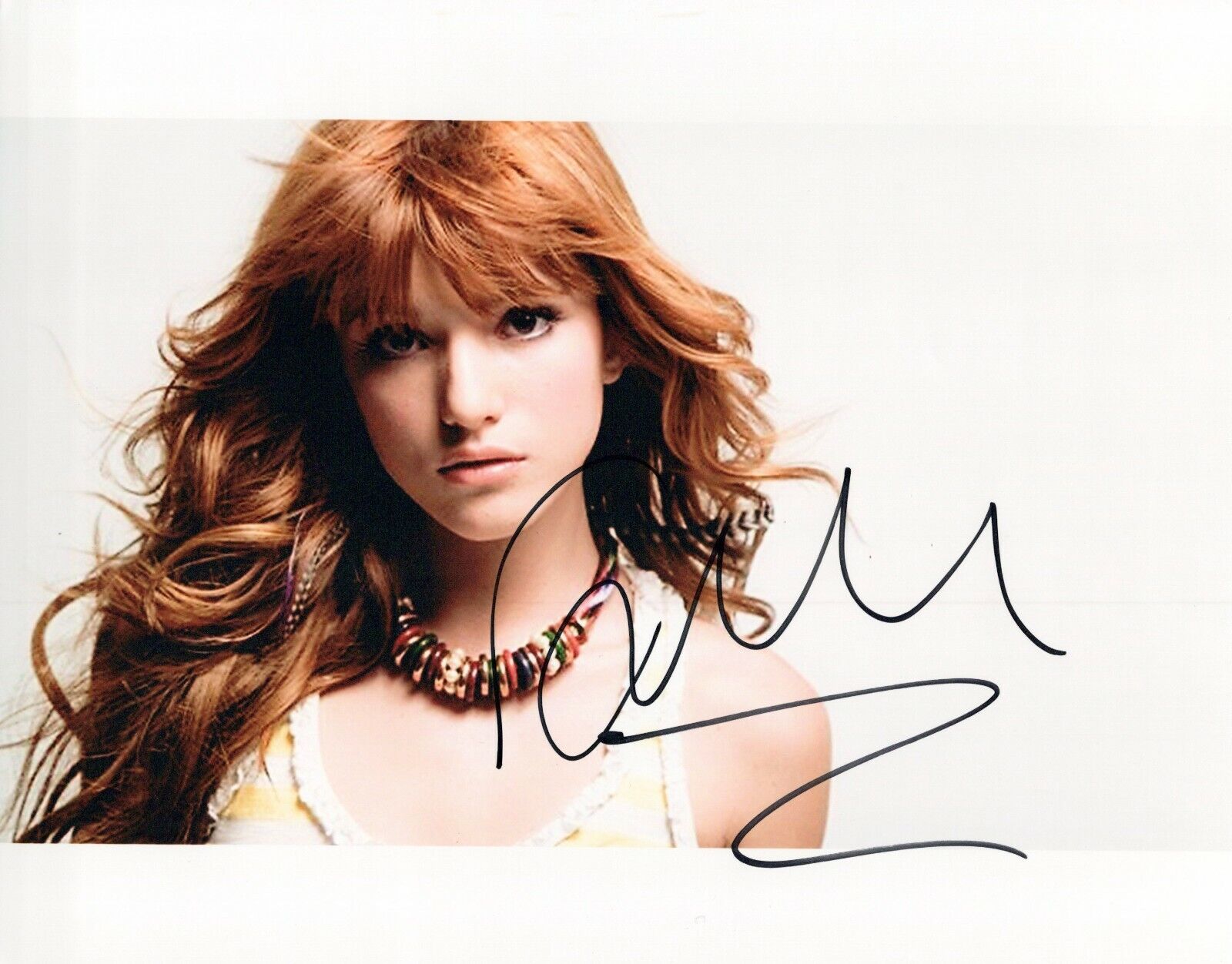 Bella Thorne glamour shot autographed Photo Poster painting signed 8x10 #19