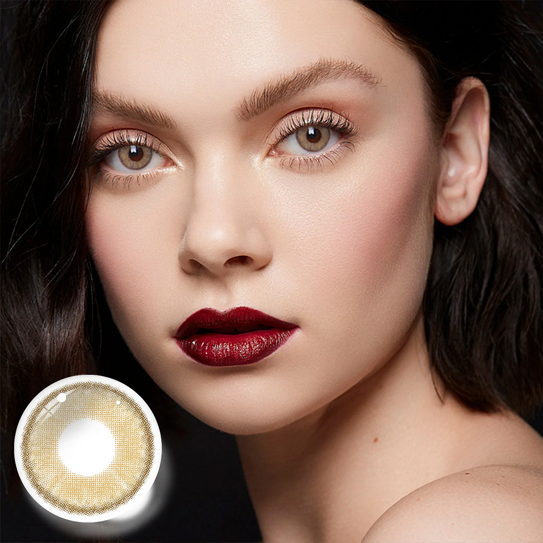 Dubai Brown Contact Lenses 14.2mm