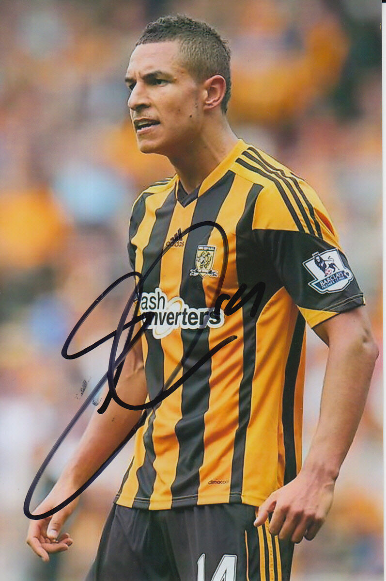 HULL CITY HAND SIGNED JAKE LIVERMORE 6X4 Photo Poster painting 5.