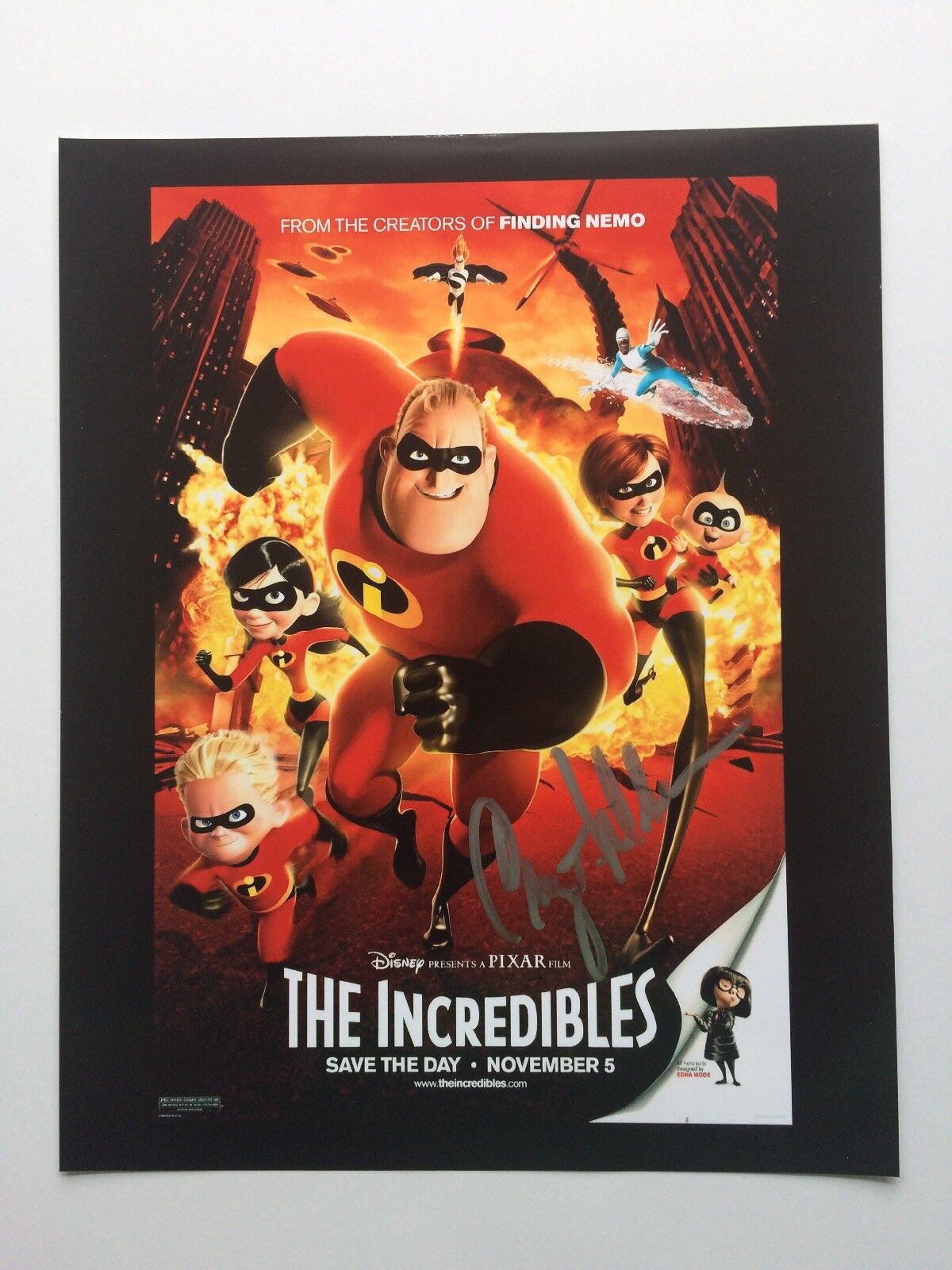 Craig T Nelson Signed Photo Poster painting Incredibles 8x10