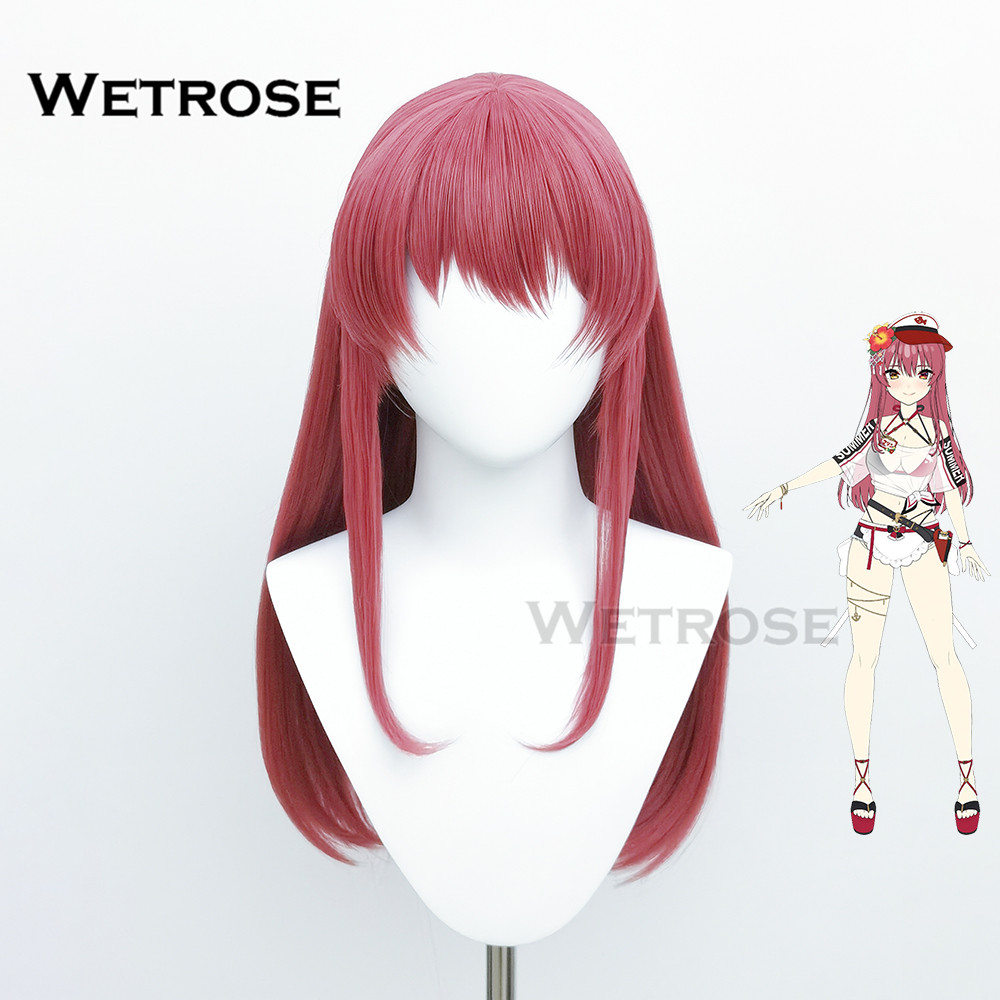 [Pre-Order] Wetrose Hololive Vtuber Houshou Marine Summer holonatsu Paradise Swimsuit Racing Outfit Cosplay Costume