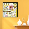 Spring-14CT Stamped Cross Stitch Kit(26x26cm)