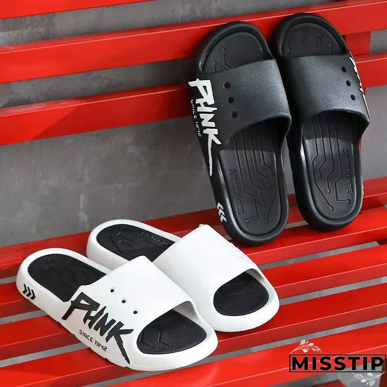 Trendy Slouchy Couple Home Indoor Flip Flops