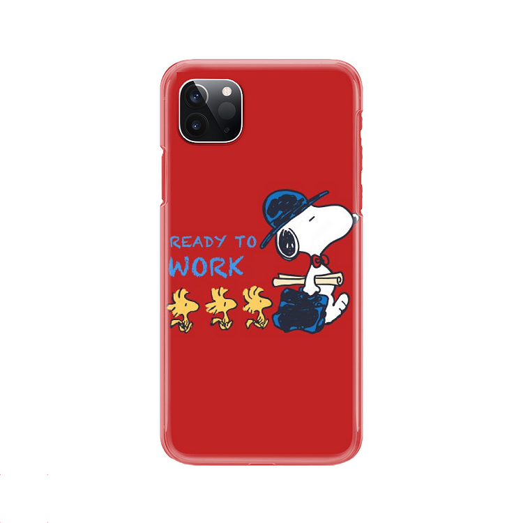 Ready To Work, Snoopy iPhone Case