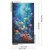 (40*70cm)Undersea World - Full Round Drill Diamond Painting