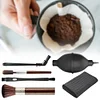 6 Pieces Coffee Brush Set Cleaning Brush Towel Set for Coffee Machine Group Head