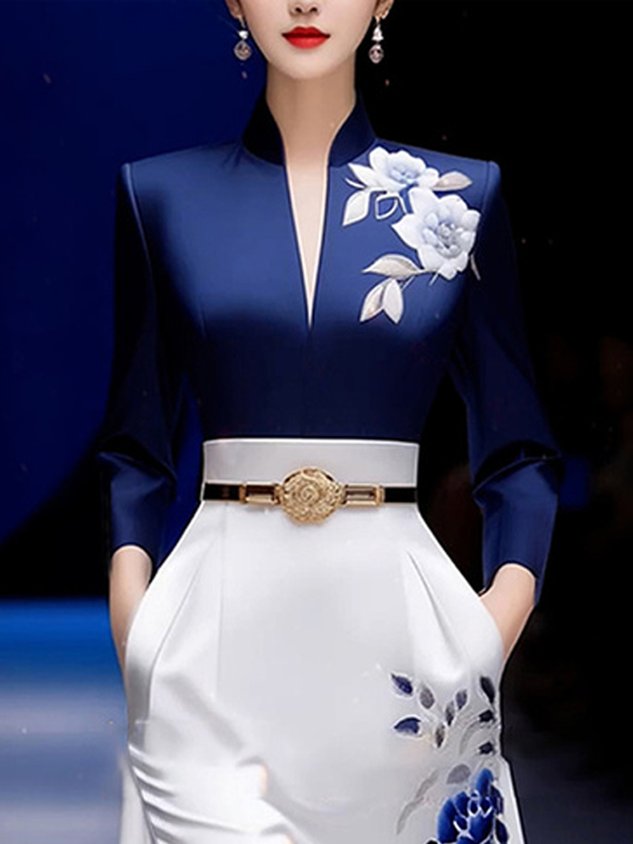 Floral Regular Fit Elegant Shirt mysite idetrend