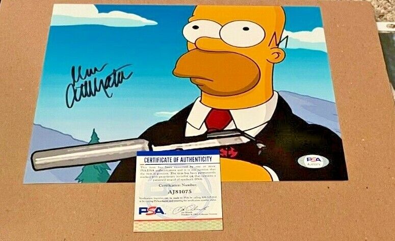 DAN CASTELLANETA SIGNED HOMER SIMPSON 8X10 Photo Poster painting PSA/DNA THE SIMPSONS #2