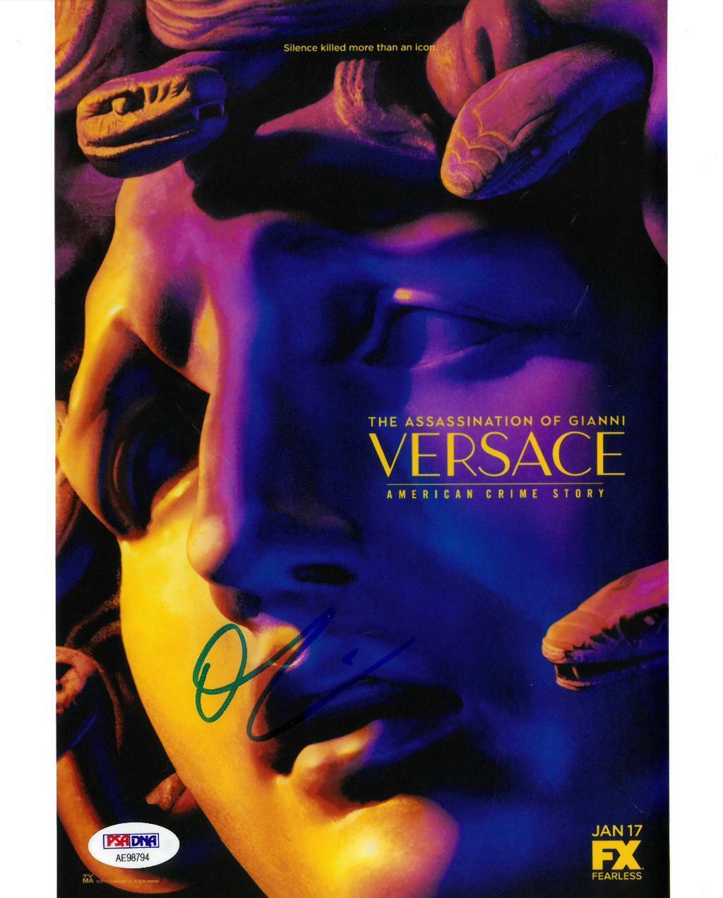 Darren Criss Signed Assassination of Gianni Versace 8x10 Photo Poster painting PSA/DNA #AE98794