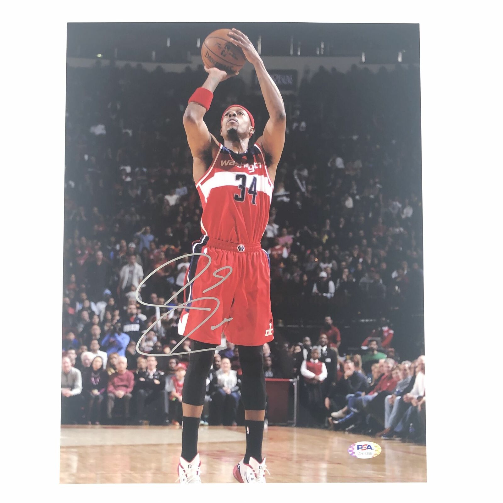 Paul Pierce signed 11x14 Photo Poster painting PSA/DNA Washington Wizards Autographed Celtics