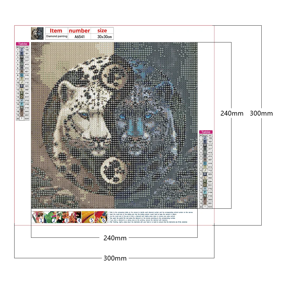 Diamond Painting - Full Round/Square Drill - Tai Chi Animals(30*30 - 50*50cm)