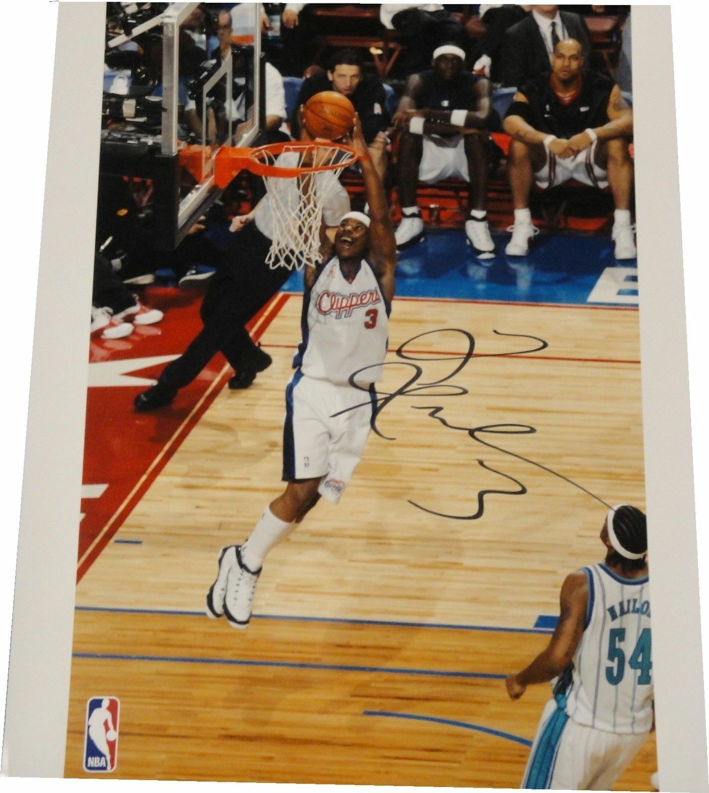 Quentin Richardson Hand Signed Autograph 16x20 Photo Poster paintinggraph LA Clippers Dunking SD