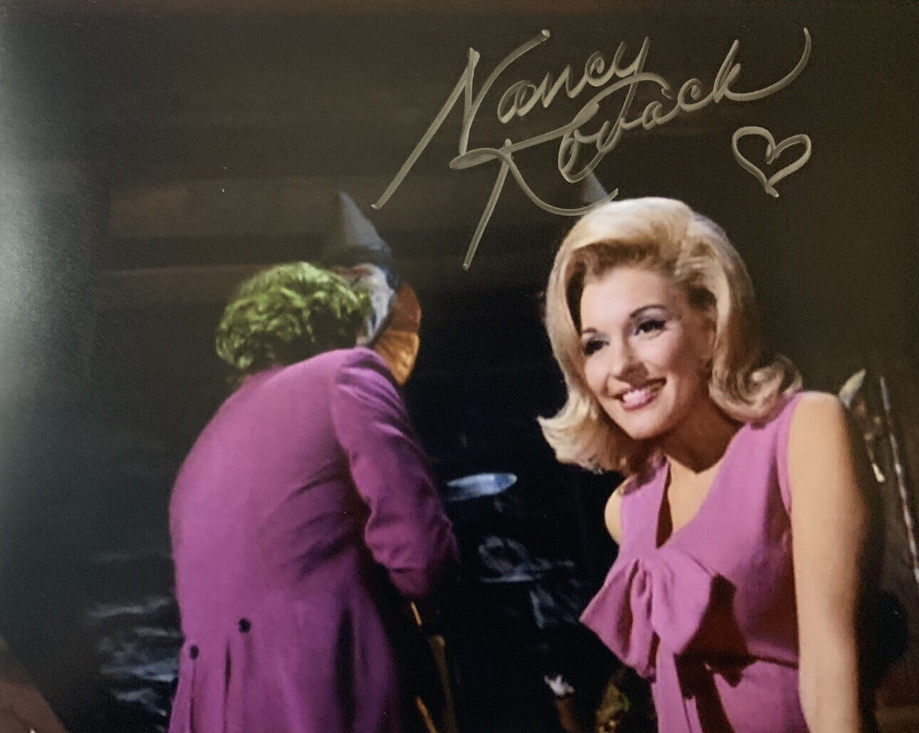 NANCY KOVACK SIGNED 8x10 Photo Poster painting AUTOGRAPHED RARE SEXY ACTRESS BATMAN