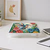 Bo&icirc;te de rangement DIY pour un kit de peinture en diamant &agrave; motif de fleurs colibris pour d&eacute;butants
