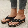LAST DAY 50% Off -⚡200 pairs only⚡Women's Lightweight Flowers Clip Toe Sandals