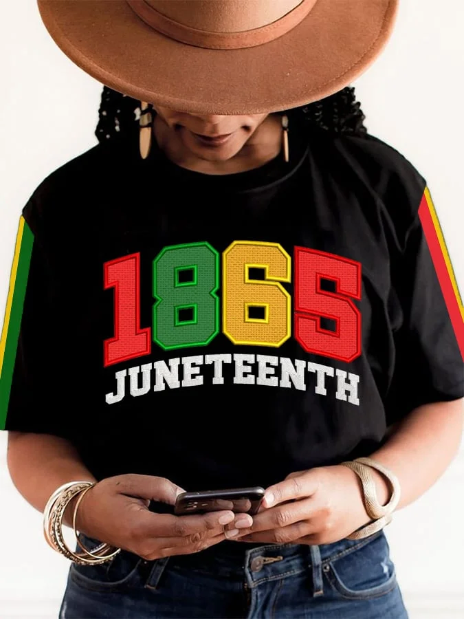 Women's 1865 Juneteenth Print T-Shirt 
