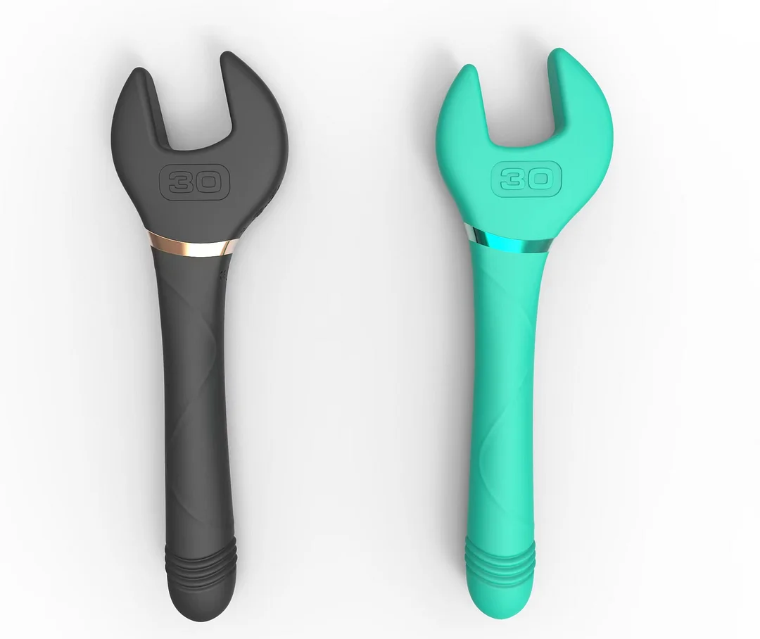 New Hammer Wrench Breast Clip Telescopic Gun Machine Av Vibration Massage Stick Women's Fun Health Care Products