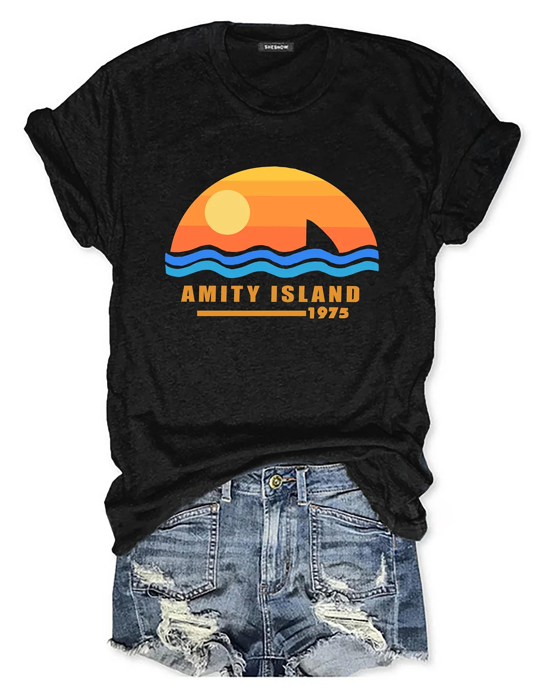 Jaws Amity 1975 T-shirt