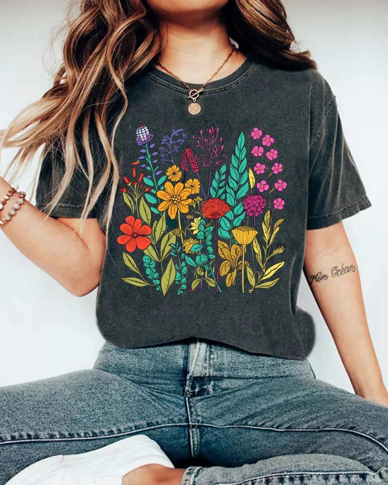 Pressed Flowers T-Shirt