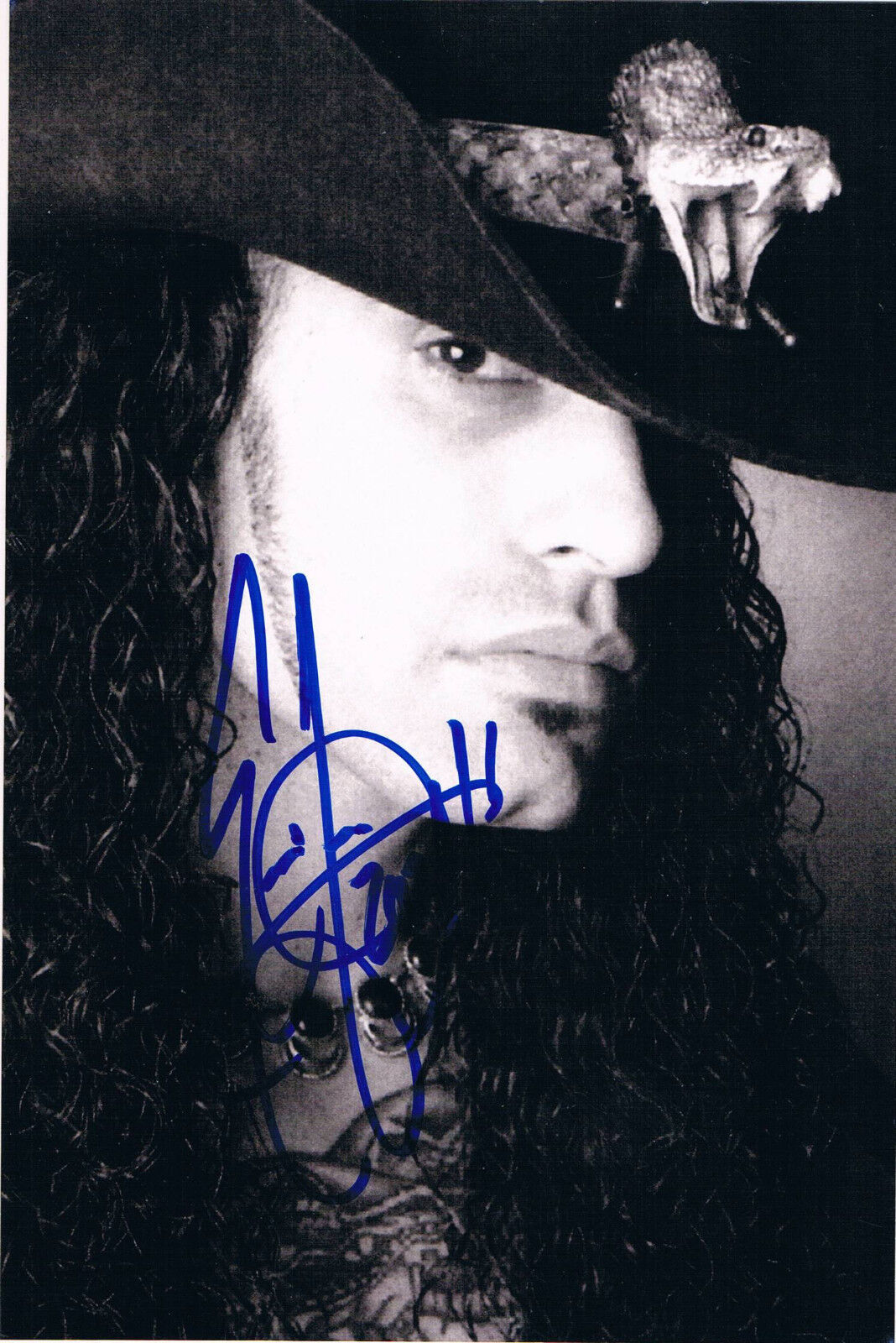 Eric Sardinas genuine autograph 5x7