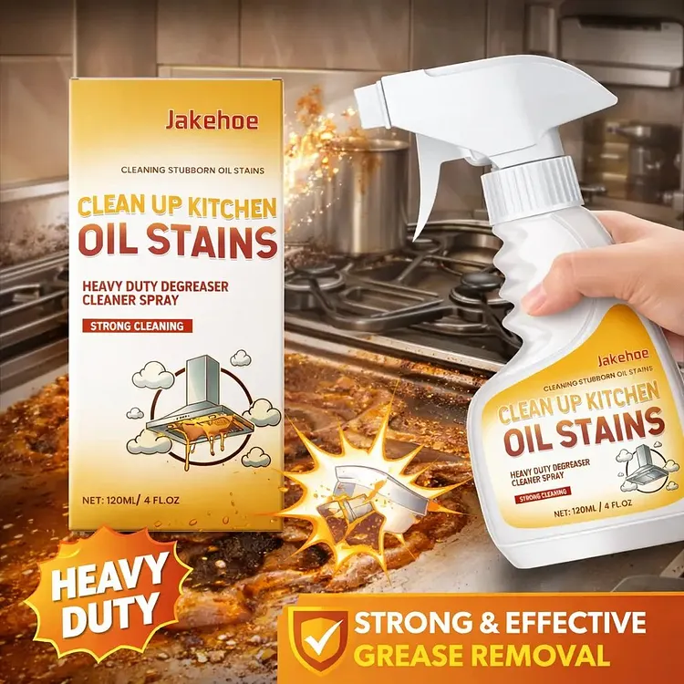 🔥Last Day 50% OFF - 🫧✨Heavy Oil Stain Cleaner Spray 