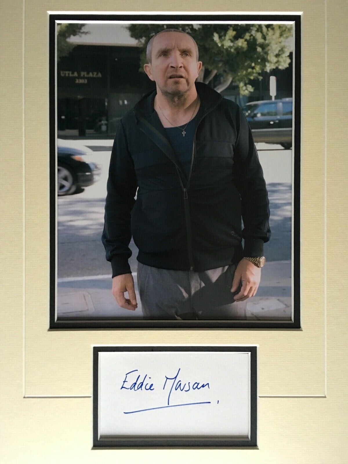 EDDIE MARSAN - RAY DONOVAN ACTOR - SIGNED COLOUR Photo Poster painting DISPLAY
