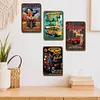 6PCS Pin Up Girls - Metal Tin Signs Set(8*12Inch/12*16Inch) - Garage&Transport