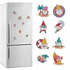 8pcs Special Shape Ocean Gnomes Diamond Painting Fridge Magnet