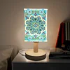 DIY Special Shaped Diamond Painting Wooden Stand LED Lamp Night Light Kit Bedside Small Desk Light Home Decoration Lamp