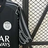 2024/2025 Psg Paris Saint-Germain Fourth Away Black Football Shirt 1:1 Thai Quality
