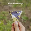 10PCS Outdoor Umbrella Lampshade Kraft Paper Hanging Lantern Cover for Camp Lamp