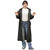 10Pcs Rain Ponchos with Drawstring Hood Waterproof Emergency Raincoat for Adults