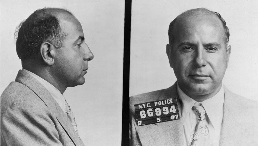 CARMINE GALANTE MUG SHOT 8X10 Photo Poster painting MAFIA ORGANIZED CRIME MOBSTER MOB PICTURE