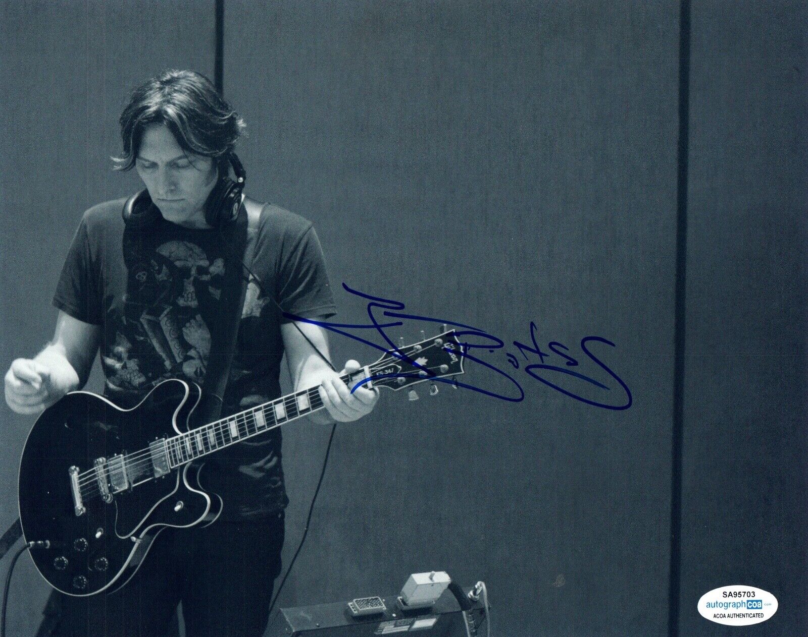 Tyler Bates Signed 8x10 Photo Poster painting Halloween 2007 Guardians of The Galaxy Music ACOA