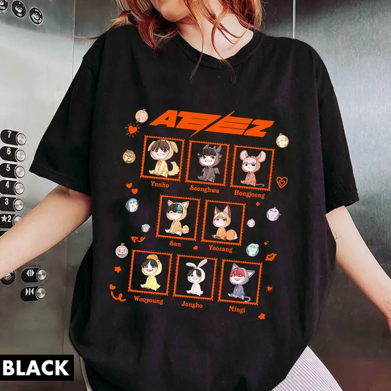 Ateez Aniteez IN Treasure T-Shirt