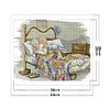 Old Couple-14CT Counted Cross Stitch Kit(44*36cm)