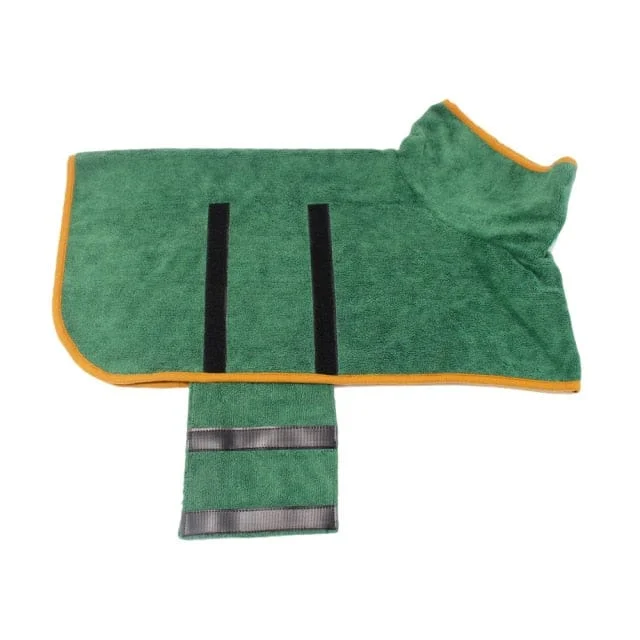 Christmas Sale 50% OFF-Super absorbent pet bathrobe (Free Shipping Over Two Piece）