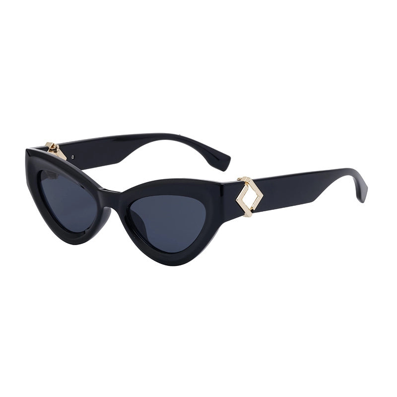 Streetwear Geometric Pc Cat Eye Full Frame Women’s Sunglasses
