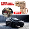 90 Degree Catalytic Converter M18x1.5 Extension Spacer for Checking Engine Light